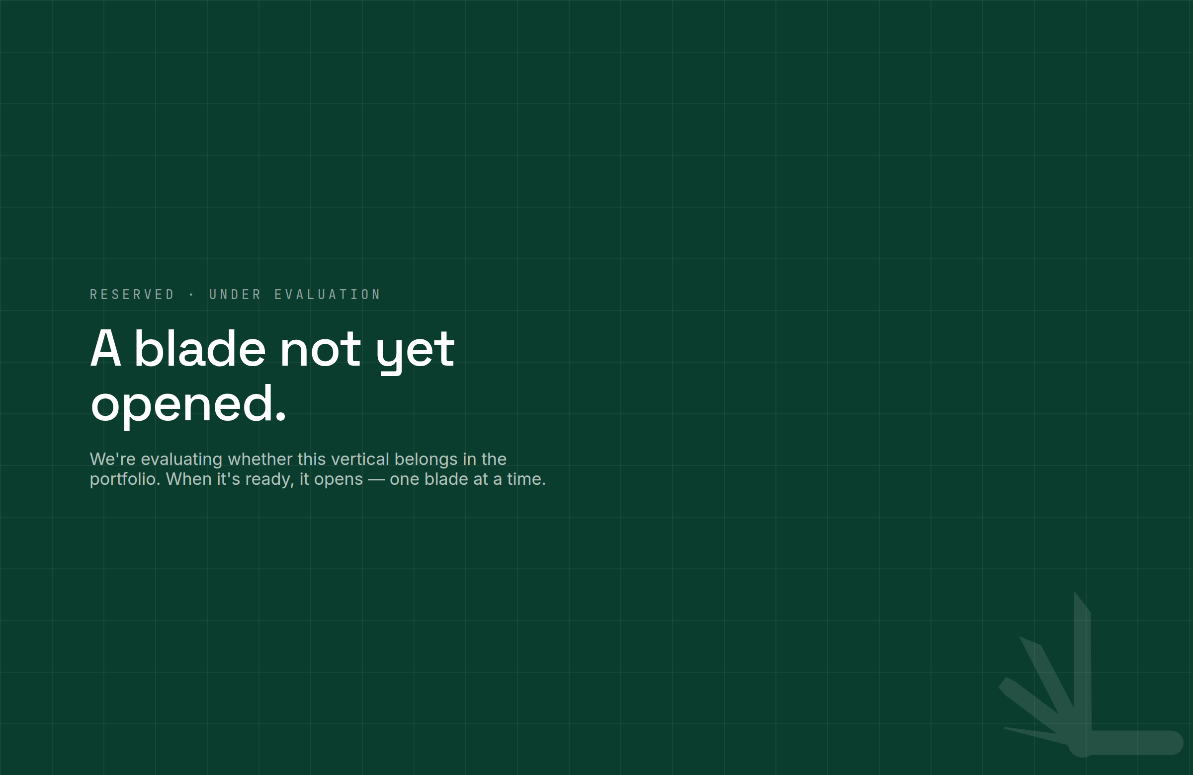 Ledger Line — product interface